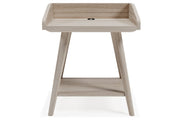 Blariden Light Tan Accent Table - Gate FurnitureTable