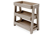 Blariden Light Tan Shelf Accent Table - Gate FurnitureTable