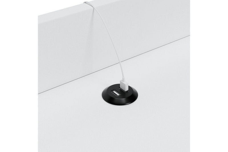 Blariden White Accent Table - Gate FurnitureTable