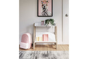Blariden White/Tan Small Bookcase - Gate FurnitureBookcases