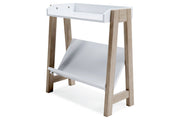 Blariden White/Tan Small Bookcase - Gate FurnitureBookcases
