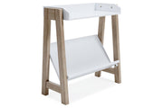 Blariden White/Tan Small Bookcase - Gate FurnitureBookcases