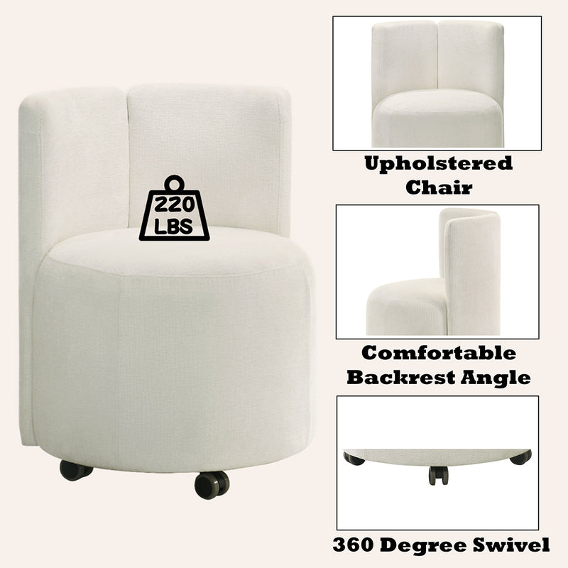 Blayde Side Chair w/Swivel (Set-2) - DN02866