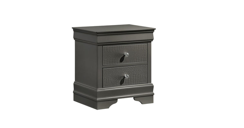 Blaze Nightstand Gray - Blaze Nightstand Gray