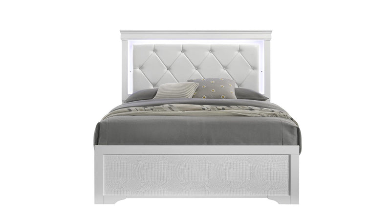 Blaze Twin Bed White - Blaze Twin Bed White