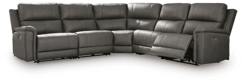Bleckley Anchor 5-Piece Power Reclining Sectional - PCU12000S4