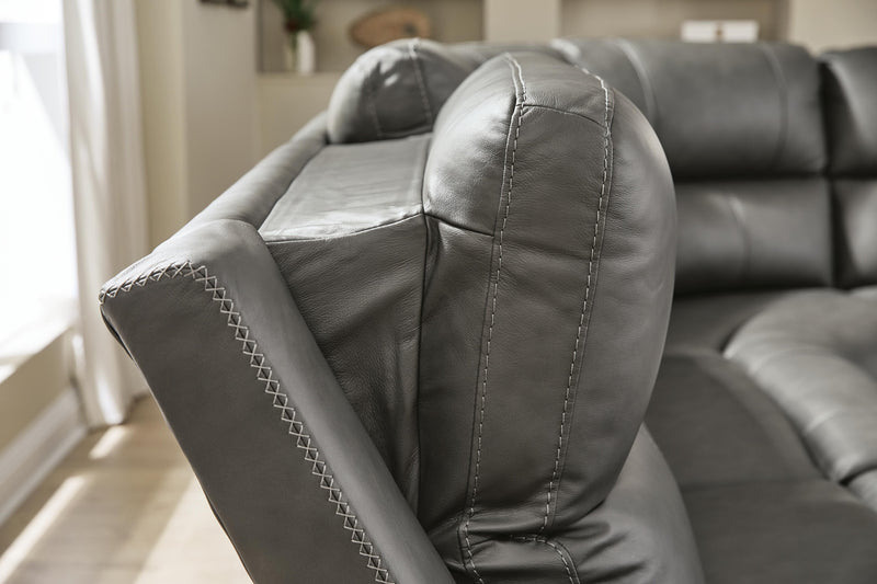 Bleckley Anchor 5-Piece Power Reclining Sectional - PCU12000S4