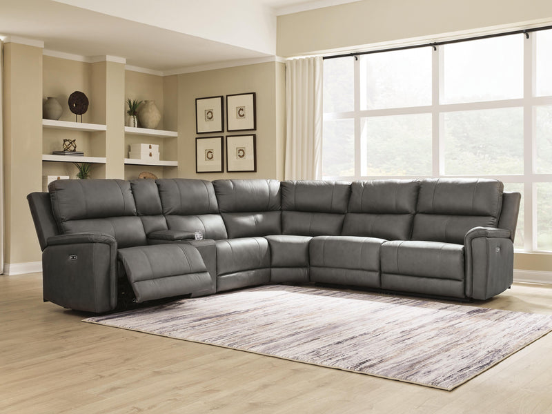 Bleckley Anchor 6-Piece Power Reclining Sectional - PCU12000S5