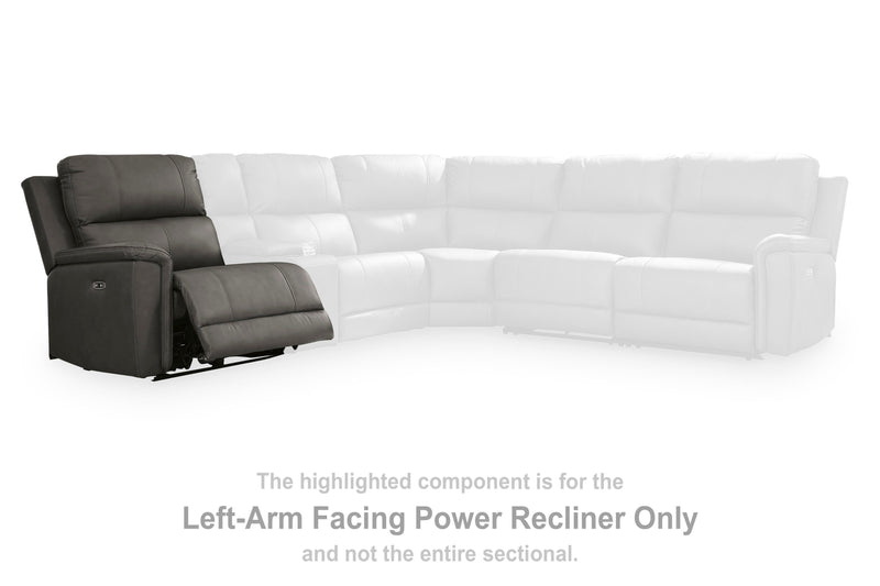 Bleckley Anchor Left-Arm Facing Power Recliner - PCU1200058