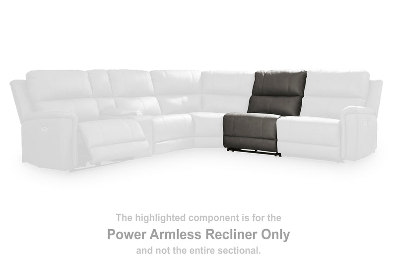 Bleckley Anchor Power Armless Recliner - PCU1200031