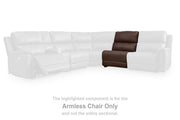 Bleckley Espresso Armless Chair - PCU1200146