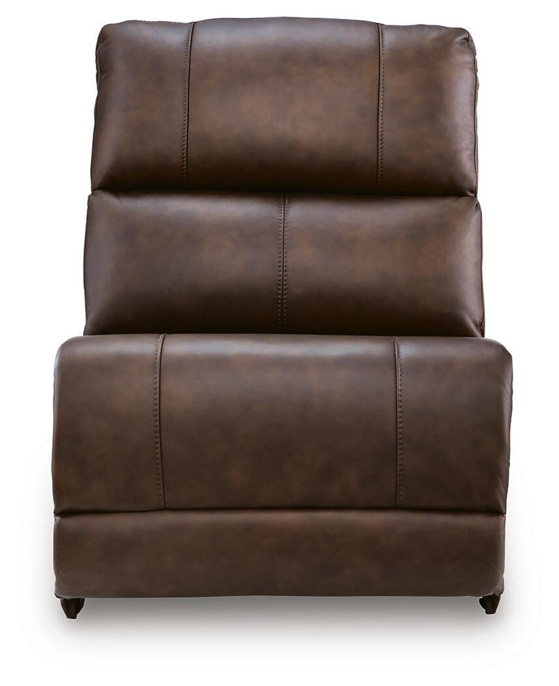 Bleckley Espresso Armless Chair - PCU1200146
