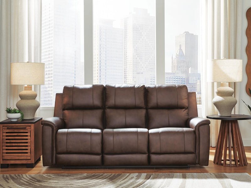 Bleckley Espresso Power Reclining Sofa - PCU1200115