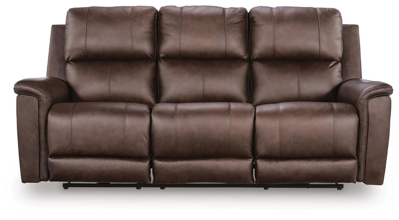 Bleckley Espresso Power Reclining Sofa - PCU1200115
