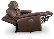 Bleckley Espresso Power Reclining Sofa - PCU1200115