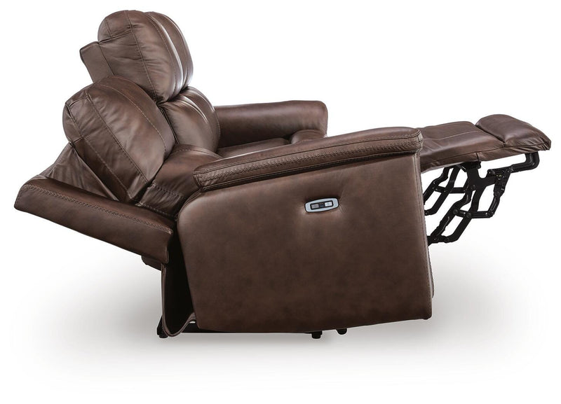 Bleckley Espresso Power Reclining Sofa - PCU1200115