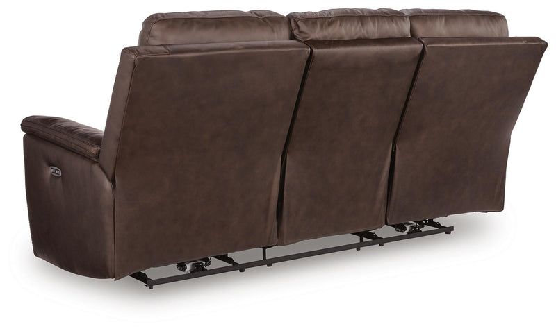 Bleckley Espresso Power Reclining Sofa - PCU1200115