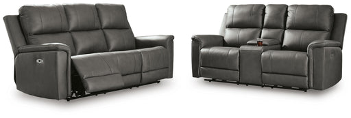 Bleckley Sofa and Loveseat in Anchor - PKG023974