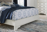 Blendon Rustic Brown Queen Upholstered Panel Bed - B747B2