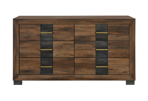 Optimus Brown/Black Dresser - OPTIMUS-BRWN/BLK-DR