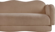 Bloom 82" Teddy Fabric Upholstered Upholstered Sofa in Beige - 44006Beige-S