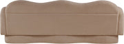 Bloom 82" Teddy Fabric Upholstered Upholstered Sofa in Beige - 44006Beige-S