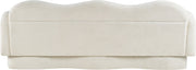Bloom 82" Teddy Fabric Upholstered Upholstered Sofa in Cream - 44006Cream-S