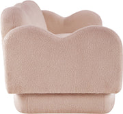 Bloom 82" Teddy Fabric Upholstered Upholstered Sofa in Pink - 44006Pink-S