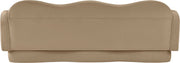 Bloom 82" Velvet Upholstered Upholstered Sofa in Camel - 44007Camel-S
