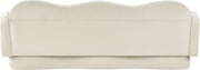 Bloom 82" Velvet Upholstered Upholstered Sofa in Cream - 44007Cream-S
