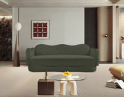 Bloom 82" Velvet Upholstered Upholstered Sofa in Green - 44007Green-S