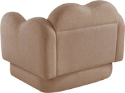 Bloom Teddy Fabric Upholstered Accent Chair in Beige - 44006Beige-C