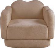 Bloom Teddy Fabric Upholstered Accent Chair in Beige - 44006Beige-C