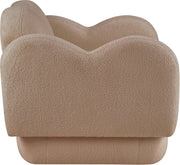 Bloom Teddy Fabric Upholstered Accent Chair in Beige - 44006Beige-C