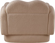 Bloom Teddy Fabric Upholstered Accent Chair in Beige - 44006Beige-C