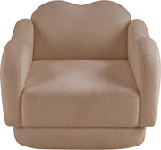 Bloom Teddy Fabric Upholstered Accent Chair in Beige - 44006Beige-C