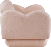 Bloom Teddy Fabric Upholstered Accent Chair in Pink - 44006Pink-C