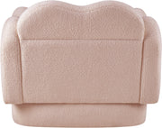 Bloom Teddy Fabric Upholstered Accent Chair in Pink - 44006Pink-C