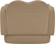 Bloom Velvet Upholstered Accent Chair in Camel - 44007Camel-C