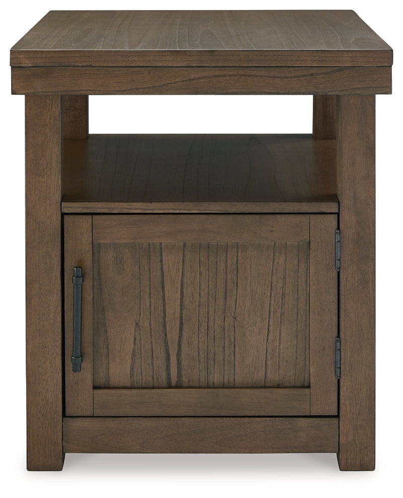 Boardernest Coffee Table with 1 End Table in Brown - PKG015856
