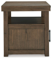 Boardernest Coffee Table with 1 End Table in Brown - PKG015856