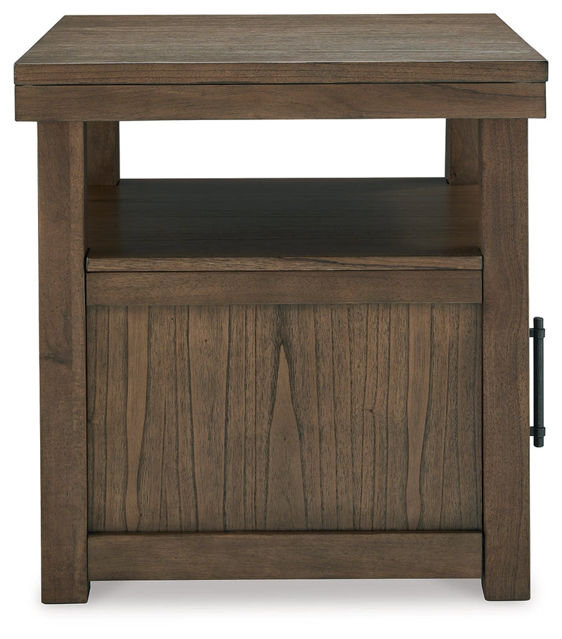 Boardernest Coffee Table with 1 End Table in Brown - PKG015856