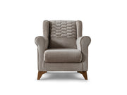 Bodrum 3-pieces (Sofa & Loveseat & Chair) Livingroom Set in Beige - 200-ST-BOD-HENRY07-321