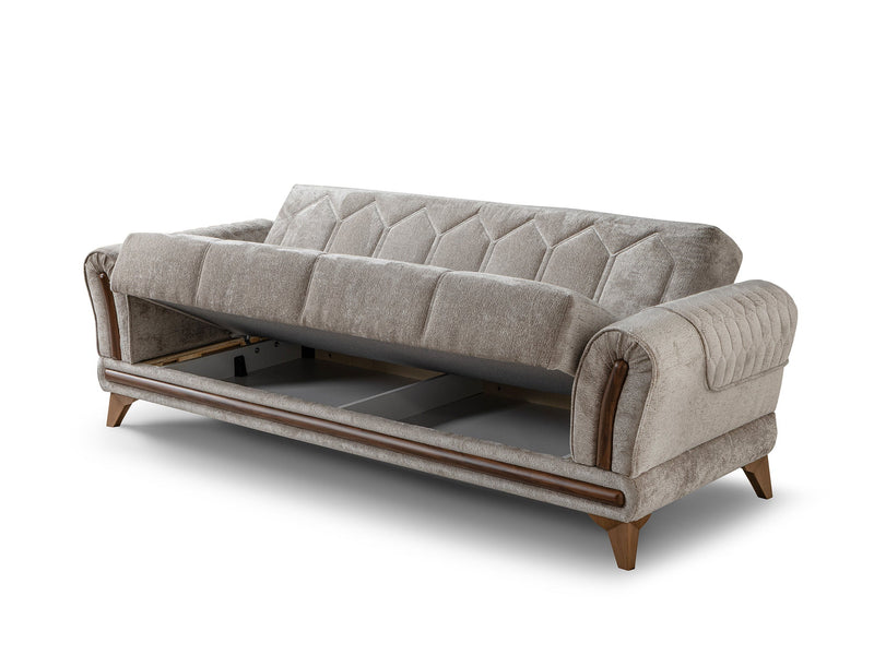 Bodrum 3-pieces (Sofa & Loveseat & Chair) Livingroom Set in Beige - 200-ST-BOD-HENRY07-321