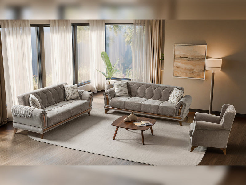 Bodrum Convertible Sofa in Beige - 200-ST-BOD-HENRY07-3