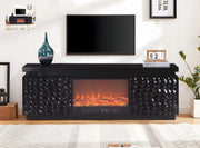 Bogota Black Tv Stand - BOGOTA-BLK-TVS