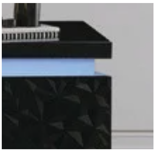 Bogota Black Tv Stand - BOGOTA-BLK-TVS