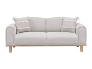 Boheems 75" Wide Extendable Loveseat - Gate FurnitureExtendable Loveseats