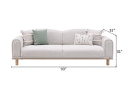 Boheems 93" Wide Extendable Sofa - Gate FurnitureExtendable Sofas