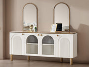 Bohem 6 Person Dining Room Set - Gate FurnitureDining Room Sets